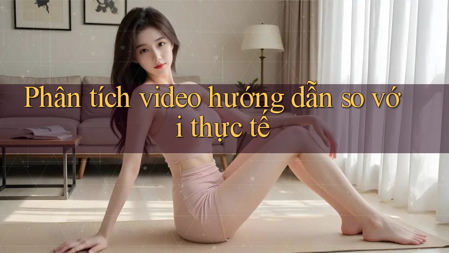 Phân tích video hướng dẫn so với thực tế Phân tích video hướng dẫn so với thực tế