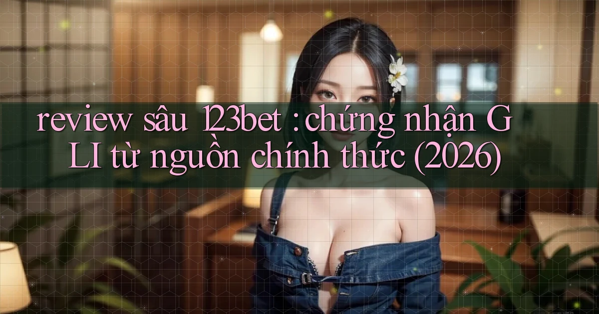 review sâu 123bet chứng nhận GLI từ nguồn chính thức (2026)