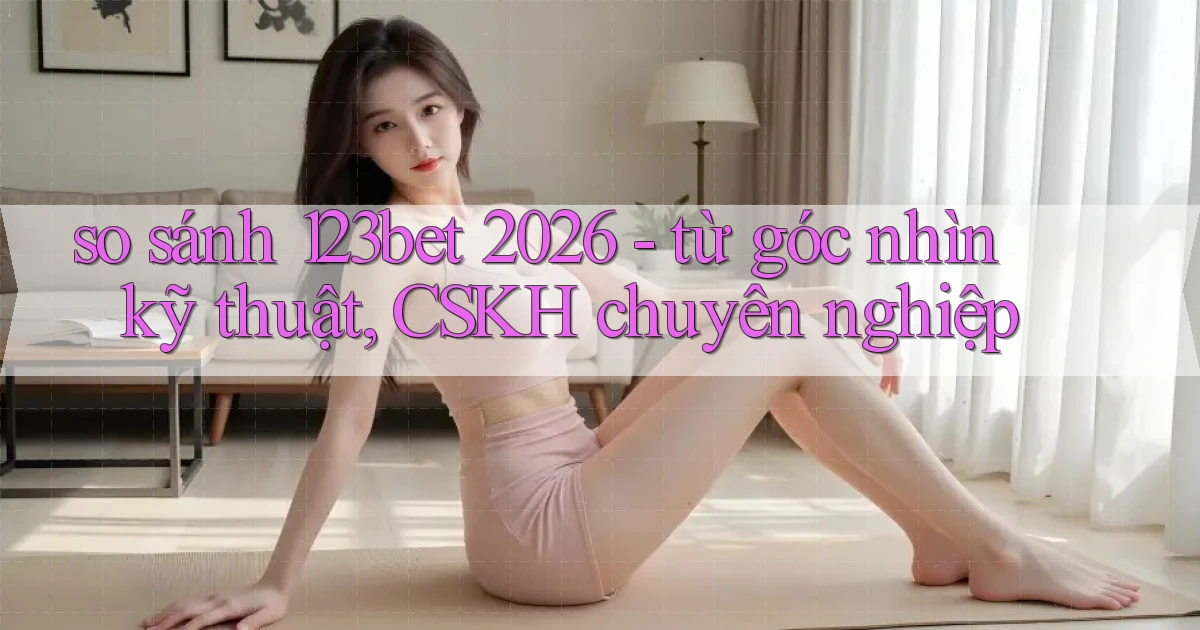 so sánh 123bet 2026   từ góc nhìn kỹ thuật, CSKH chuyên nghiệp