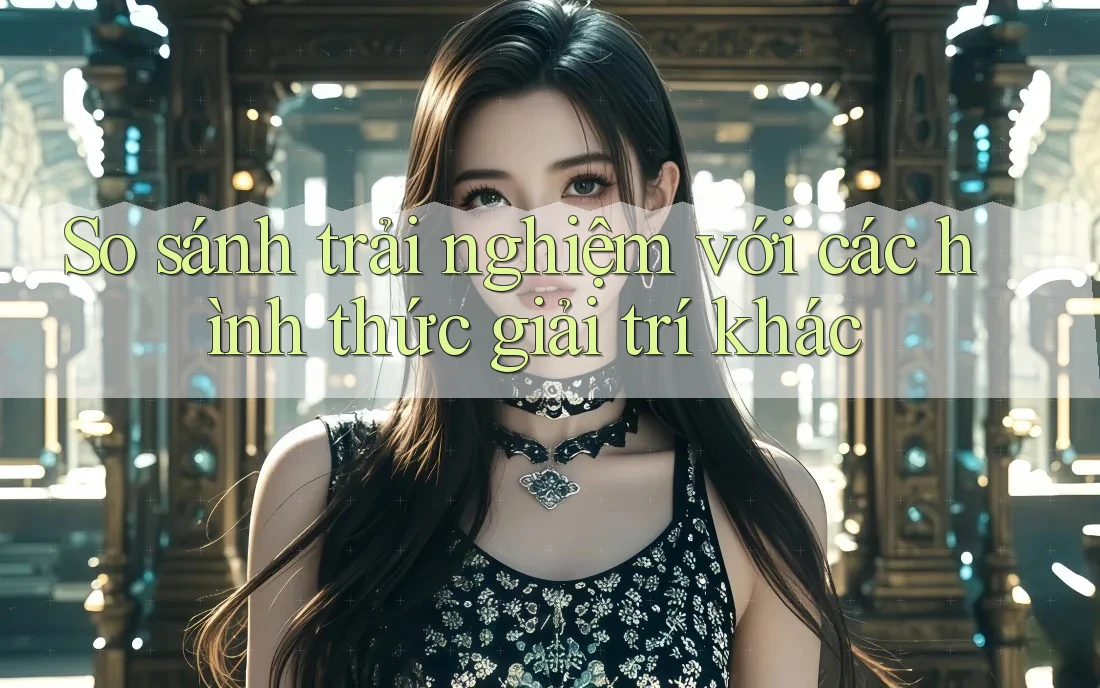 So sánh trải nghiệm với các hình thức giải trí khác