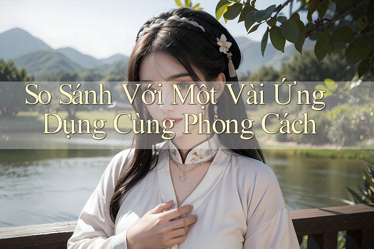 So Sánh Với Một Vài Ứng Dụng Cùng Phong Cách