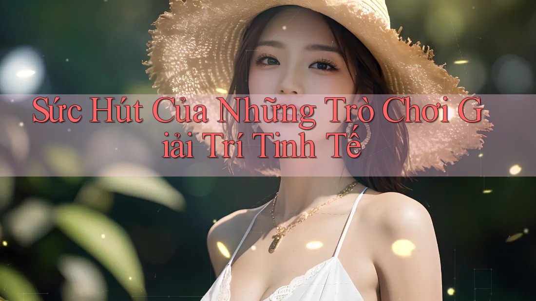 Sức Hút Của Những Trò Chơi Giải Trí Tinh Tế