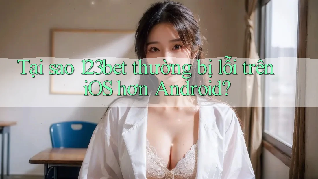 Tại sao 123bet thường bị lỗi trên iOS hơn Android?