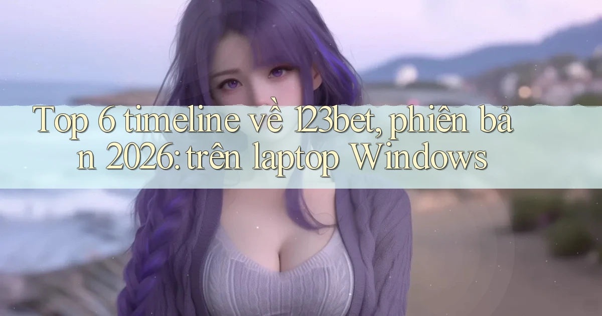 Top 6 timeline về 123bet, phiên bản 2026 trên laptop Windows