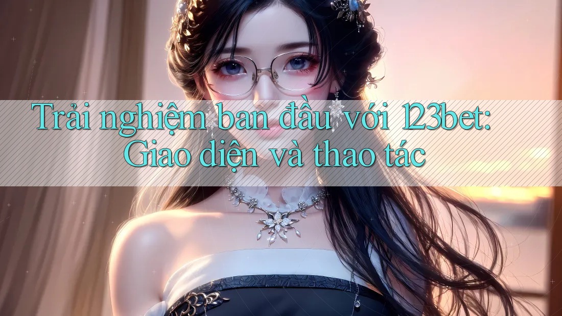 Trải nghiệm ban đầu với 123bet: Giao diện và thao tác
