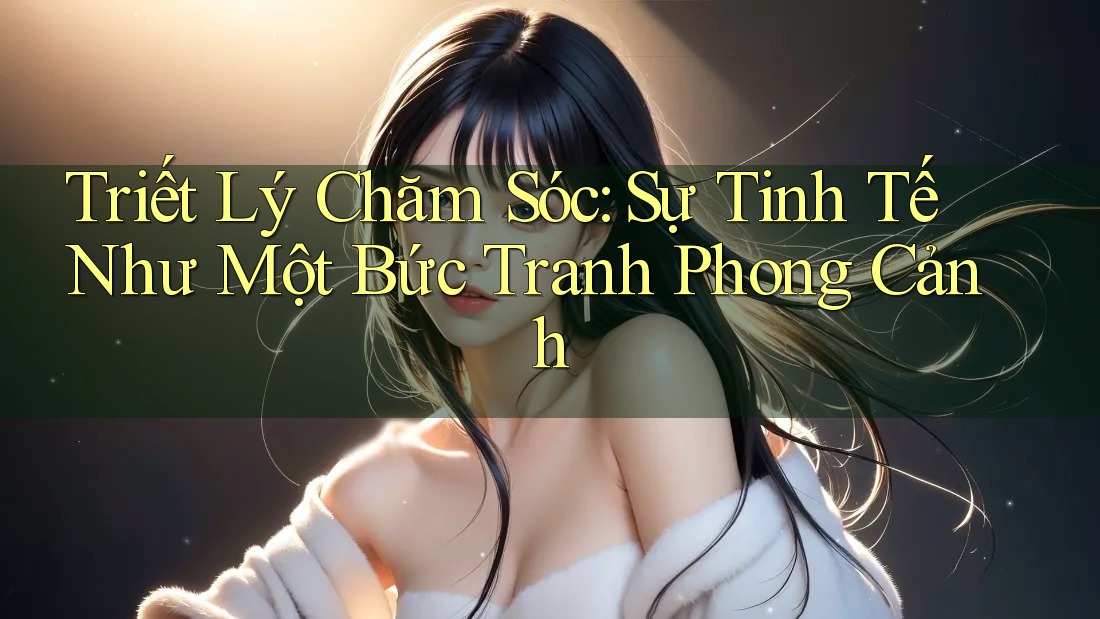 Triết Lý Chăm Sóc: Sự Tinh Tế Như Một Bức Tranh Phong Cảnh