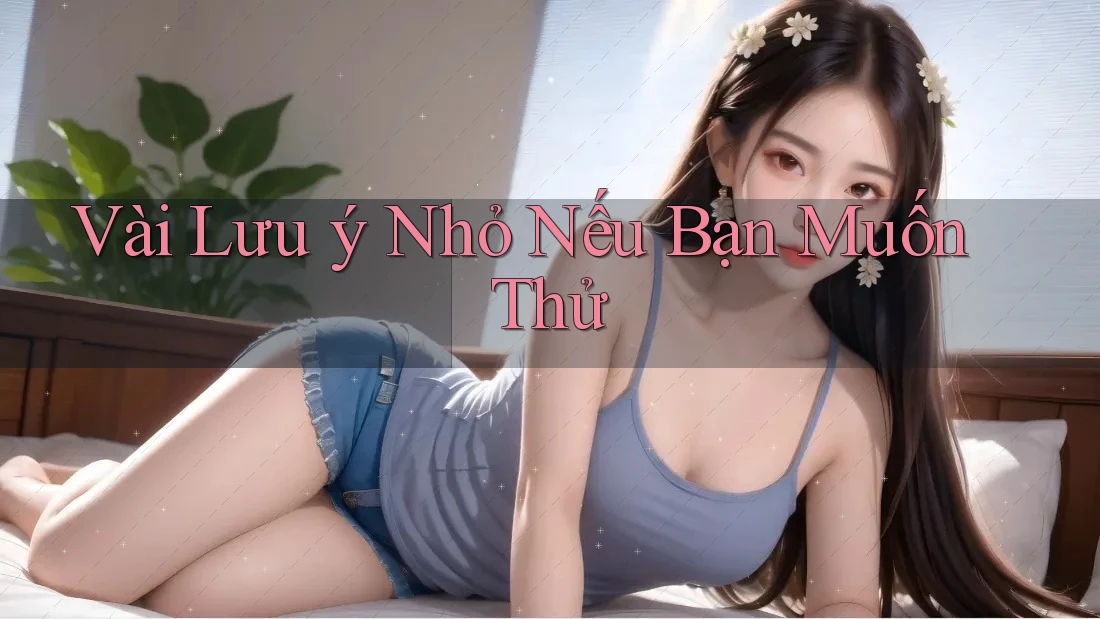 Vài Lưu ý Nhỏ Nếu Bạn Muốn Thử