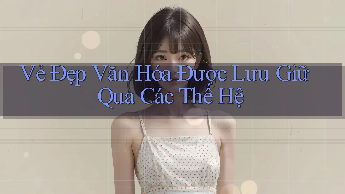 Vẻ Đẹp Văn Hóa Được Lưu Giữ Qua Các Thế Hệ